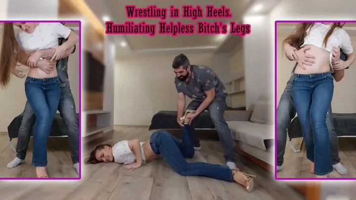 Vallstudio - Wrestling in High Heels Humiliating Helpless Bitch's Legs - Belly fetish - Belly punching - Male domination - Belly grabbing - Thigh dancing - Jeans fetish - Sexy thighs - Pressing belly - Man humiliates female legs Vallstudio - Wrestling in High Heels Humiliating Helpless Bitch's Legs - Belly fetish - Belly punching - Male domination - Belly grabbing - Thigh dancing - Jeans fetish - Sexy thighs - Pressing belly - Man humiliates female legs