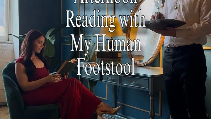 Lexi Luxxe - Silent Commands: Afternoon Reading with My Human Footstool _ Lexi Luxxe Lexi Luxxe - Silent Commands: Afternoon Reading with My Human Footstool _ Lexi Luxxe