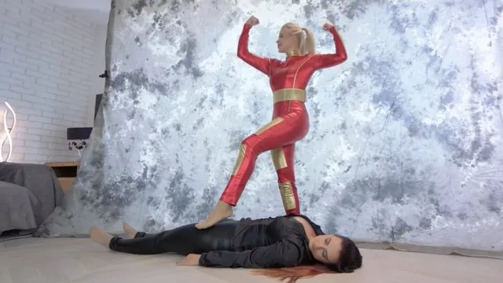 Top Quality - Harley Quinn Against Black Panther - Pillow Fight - Russian And English Fight - Part 1 Top Quality - Harley Quinn Against Black Panther - Pillow Fight - Russian And English Fight - Part 1